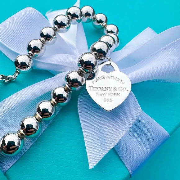 Tiffany & Co. Return to Tiffany Heart Tag Beaded Bracelet - Picture 4 of 6